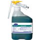 Diversey Quaternary Disinfectant Cleaner - Ready-To-Use - 169 fl oz (5.3 quart) - Fresh Scent - 1 Each - Deodorize - Blue/Green