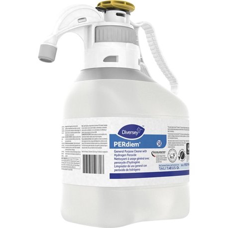 PERdiem General Purpose Cleaner - For Multipurpose - Concentrate - 47.3 fl oz (1.5 quart)Bottle - 1 Each - Odorless, Dye-free, F