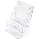 Deflecto Multi-Compartment DocuHolder - 3 Compartment(s) - 3 Tier(s) - 12.6" Height x 9.5" Width x 6.3" DepthDesktop - Magazine 