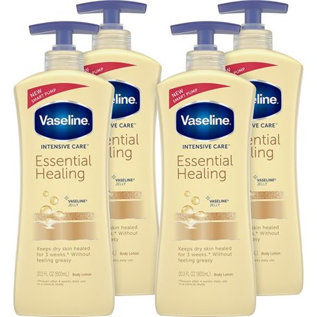 Vaseline Intensive Care Lotion - Lotion - 20.30 fl oz - For Dry Skin - Applicable on Body - Moisturising, Absorbs Quickly, Non-g