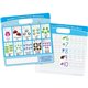 Ashley Numbers 1 - 10 Smart Poly Busy Board - 10.8" (0.9 ft) Width x 10.8" (0.9 ft) Height - Poly-coated Cardboard Surface - Squ