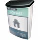 Deflecto Outdoor Literature Box - 13.1" Height x 10" Width x 4.5" Depth - Break Resistant, Water Proof - Gray - Plastic - 1 Each