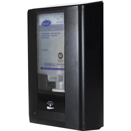 Diversey IntelliCare Hybrid Dispenser - Automatic/Manual - 1.37 quart Capacity - Durable, Lockable, Site Window, Tamper Resistan