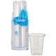 Dixie 12 oz Cold Cups by GP Pro - 25 / Pack - Clear - PETE Plastic - Soda, Iced Coffee, Sample, Restaurant, Coffee Shop, Breakro