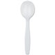 Dixie Heavyweight Dispoable Soup Spoons Grab-N-Go by GP Pro - 100/Box - Soup Spoon - 1 x Soup Spoon - White