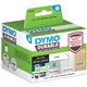 Dymo Multipurpose Label - 63/64" Width x 63/64" Length - Square - Direct Thermal - White - Polypropylene - 1700 / Roll - 1 Each