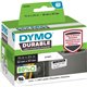 Dymo LW Durable Labels - 2 1/4" Width x 1 17/64" Length - Rectangle - White - Plastic - 1 Each - Water Resistant