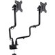 Allsop Metal Art Dual Monitor Arms - (32146) - For monitors up to 32" - 30.80 lb Load Capacity - Black