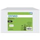 Dymo Multipurpose White Medium Labels - 1" Width x 1/2" Length - Rectangle - Thermal - White - 1000 / Roll - 24 / Box - Jam Resi