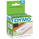 Dymo White Address Labels - 3 1/2" Width x 1 1/8" Length - Permanent Adhesive - Rectangle - Direct Thermal - White - Paper - 130