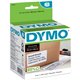 Dymo LabelWriter Large Shipping Labels - 2 5/16" Width x 4" Length - Rectangle - Direct Thermal - White - 300 / Roll - 300 / Rol