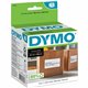 Dymo LW Shipping Labels - 2 1/8" Width x 4" Length - Rectangle - White - 220 / Roll