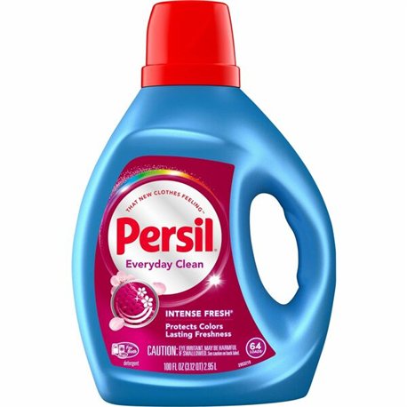 Persil ProClean Power-Liquid Detergent - 100 fl oz (3.1 quart) - Intense Fresh ScentBottle - 1 Each - Blue