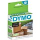 Dymo LabelWriter Small Multipurpose Labels - 1" Width x 2 1/8" Length - Direct Thermal - White - 500 / Roll - 500 Box