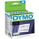 Dymo LabelWriter Adhesive Name Badges - 4" Width x 2 1/4" Length - Removable Adhesive - Rectangle - Direct Thermal - White - 250