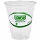 Eco-Products 12 oz GreenStripe Cold Cups - 50 / Pack - Clear, Green - Polylactic Acid (PLA) - Cold Drink