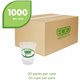 Eco-Products 12 oz GreenStripe Cold Cups - 50 / Pack - 20 / Carton - Clear, Green - Polylactic Acid (PLA) - Cold Drink