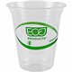 Eco-Products 16 oz GreenStripe Cold Cups - 50 / Pack - Clear, Green - Polylactic Acid (PLA) - Cold Drink