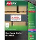 Avery Surface Safe ID Labels - 4" Width x 6" Length - Removable Adhesive - Rectangle - Laser, Inkjet - White - Film - 2 / Sheet 