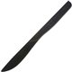 Eco-Products 6" Recycled Polystyrene Knives - 20/Carton - Black