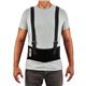 Ergodyne ProFlex 1600 Standard Back Support Brace - 25" Waist Size - Black - Polypropylene, Elastic, Rubber - 1 Each