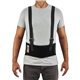 Ergodyne ProFlex 1600 Standard Back Support Brace - 25" - 30" Waist Size - Black - Polypropylene, Elastic, Rubber - 1 Each