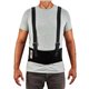 Ergodyne ProFlex 1600 Standard Back Support Brace - 30" - 34" Waist Size - Black - Elastic, Polypropylene, Rubber - 1 Each