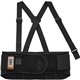 Ergodyne ProFlex 1625 Elastic Back Support Brace - 25" Waist Size - Black - Elastic, Polypropylene, Rubber - 1 Each