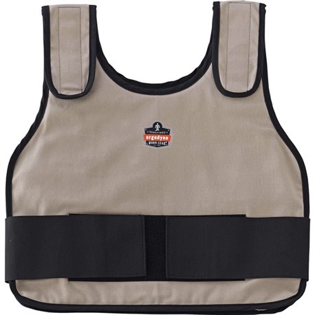 Chill-Its 6235 Standard Cooling Vest - Recommended for: Indoor, Outdoor - Small/Medium Size - Heat Protection - Hook & Loop Clos