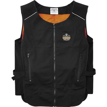 Chill-Its 6255 Lightweight Cooling Vest - Recommended for: Pulp & Paper, Fabrication, Construction, Refinery, Utility - Large/Ex