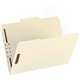 Business Source 1/3 Tab Cut Letter Recycled Fastener Folder - 8 1/2" x 11" - 2 Fastener(s) - 10% Recycled - 50 / Box