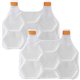 Chill-Its 6220 Phase Change Cooling Vest Charge Packs - 1 Each - Clear, White - Cotton