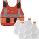 Chill-Its 6215 Safety Vest - Recommended for: Indoor, Outdoor, Pulp & Paper, Motorcycle, Biking - Large/Extra Large Size - 52" C