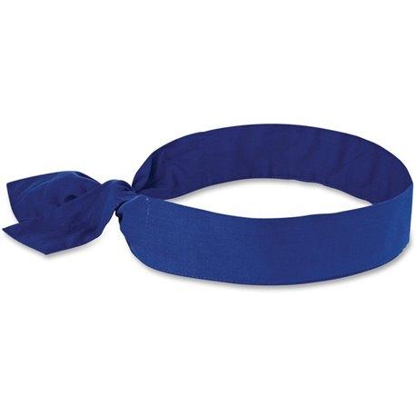 Chill-Its Evaporating Cooling Bandana - 1 Each - Solid Blue