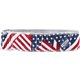 Chill-Its 6605 High-Performance Headband - 6 / Carton - Stars and Stripes Design - 2" Height x 0.3" Width x 20" Length - Cloth, 