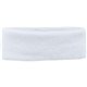 Chill-Its 6550 White Head Sweatband - White - Terrycloth - 24 / Carton