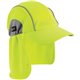 Chill-Its 6650 High-Performance Hat with Neck Shade - Lime