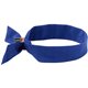 Chill-Its FR Evaporative Cooling Bandana - 6 / Carton - Blue - Acrylic, Polymer, Cotton, Fabric