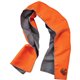 Chill-Its 6602MF Evaporative Microfiber Cooling Towel - 2.5" Width x 7.3" Height x 2.3" Length - 1 Each - Orange - MicroFiber