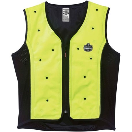 Chill-Its 6685 Premium Dry Evaporative Cooling Vest - Recommended for: Construction, Mining, Landscaping, Carpentry, Biking, Mot