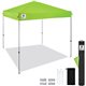 Ergodyne Instant Shelter Canopy - Canopy StyleLime - Polyester, Polyurethane - Steel Frame