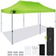 Shax 6015 Heavy-Duty Pop-Up Tent - 10ft x 20ft / 3m x 6m - Canopy StyleLime - Acrylonitrile Butadiene Styrene (ABS), Plastic, Po