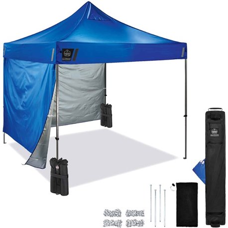 Shax 6051 Heavy-Duty Pop-Up Tent Kit - 10ft x 10ft / 3m x 3m - Canopy StyleBlue - Acrylonitrile Butadiene Styrene (ABS), Plastic