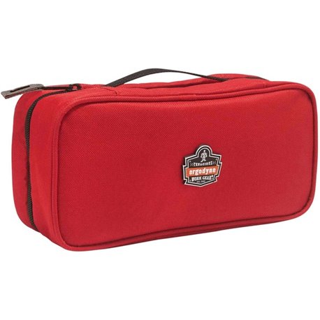 Ergodyne Arsenal 5875 Carrying Case Tools, Accessories, ID Card, Business Card, Label - Red - Water Resistant - 600D Polyester B