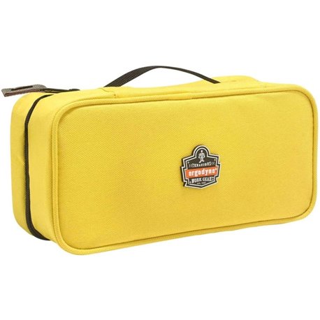 Ergodyne Arsenal 5875 Carrying Case Tools, Accessories, ID Card, Business Card, Label - Yellow - Water Resistant - 600D Polyeste