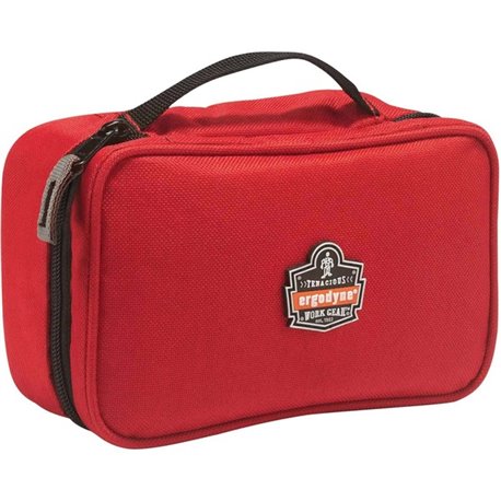 Ergodyne Arsenal 5876 Carrying Case Tools, Accessories, ID Card, Business Card, Label - Red - Water Resistant - 600D Polyester B