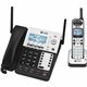 AT&T SynJ SB67138 DECT Cordless Phone - Silver - 4 x Phone Line - Speakerphone - Answering Machine - Backlight