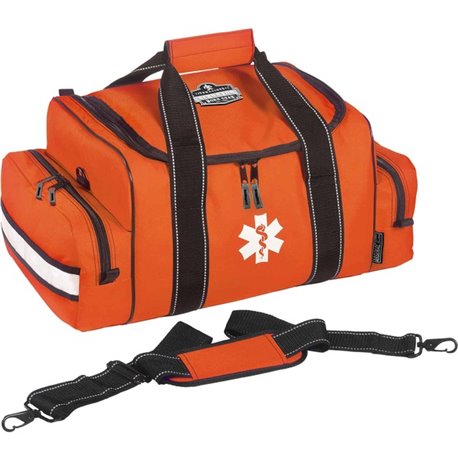 Ergodyne Arsenal 5215 Carrying Case Trauma Kit - Blue - 600D Polyester Body - Reflective Stripes - 8.5" Height x 12" Width x 19"