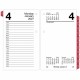 At-A-Glance Loose-Leaf Desk Calendar Refill withTabs - Standard Size - Julian Dates - Daily - 12 Month - January 2025 - December