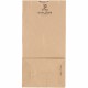 DURO Dubl Life SOS Bags - 4.50" Width x 7.06" Length - Brown - Kraft Paper - 1Carton - 500 Per Carton - Grocery, Food - Recycled